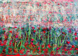Photo of Abstract Garden painting
