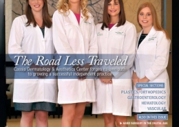 Cover photo of MD-Update magazine featuring Cassis Dermatology